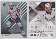 2016-17 Upper Deck SP Game Used Rainbow Player Age /229 TJ Oshie #51