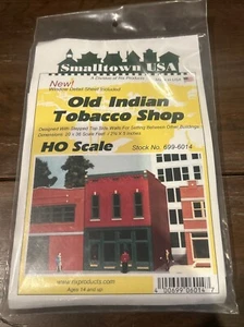 HO Scale - Old Indian Tobacco Shop building kit by Smalltown USA, 699-6014 - Picture 1 of 4