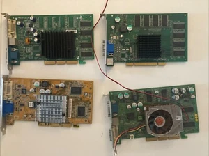 Vintage lot amd/nvidia video card working - Picture 1 of 10