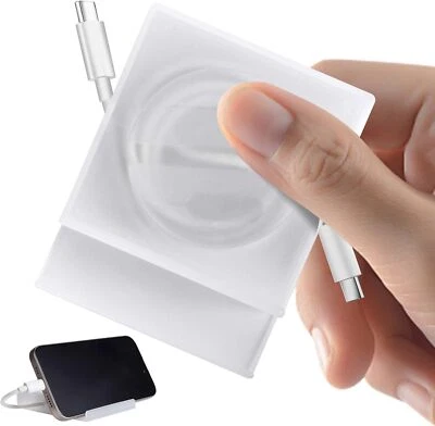 Cable Winder, Lines Charging Cord Organizer, retrievable Cable Management  - Image 1 of 4
