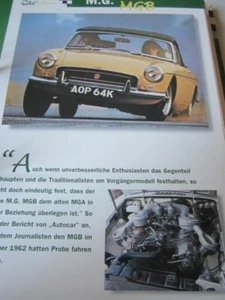 Autos Car Collection MG B 1962-1980 - Imagen 1 de 1