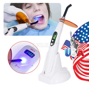 Lámpara de Curado LED Dental Inalámbrica 1500mw/cm2 LED Blanca - Imagen 1 de 16