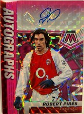 2021/22 Premier League Panini Mosaic Pink Auto /25 Arsenal Legend *RARE* 