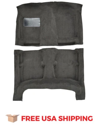 FITS 1984-1987 Toyota Corolla 4DR Sedan w/o Heat Vents Cutpile Carpet — 第 1/3 张图片