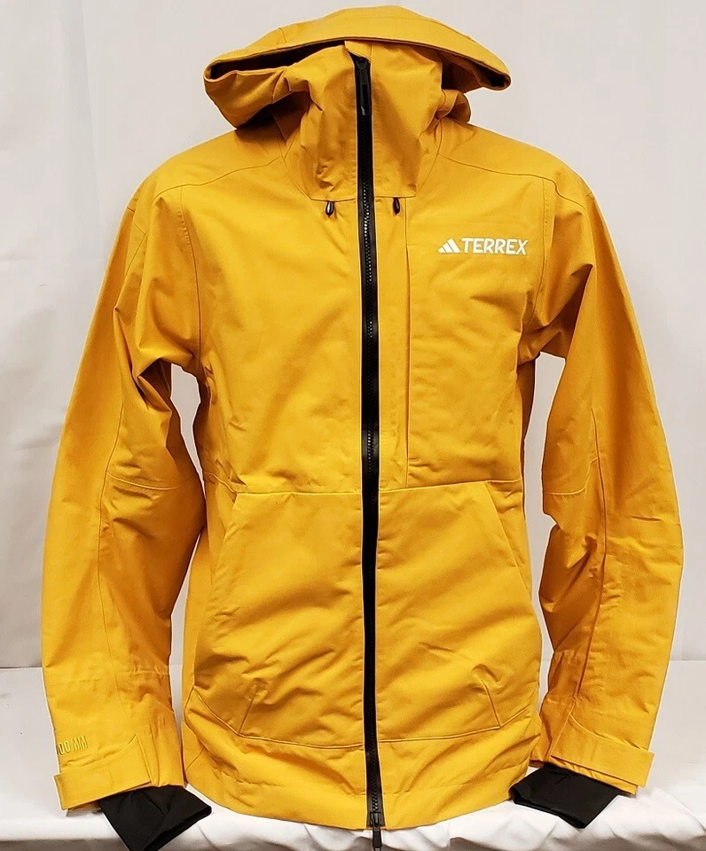Adidas Terrex Techrock 3 Layer Nylon Rain.Rdy Alpine Ski Jacket IB1086 Men M