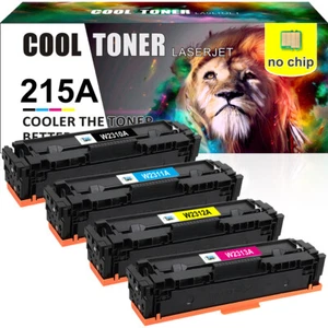 4Pk Color Toner W2310A (No Chip) Compatible With HP 215A M155 M182nw M183fw MFP - Picture 1 of 12