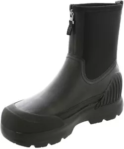 UGG Women's Neumel X Zip Rain Boot, Black, 7 - Picture 1 of 5