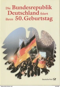 Germany 1999 ☀ Mi. Bl. 49 FDC Art Card, 50 Year Bundesrepublik Childhood Berlin - Picture 1 of 3