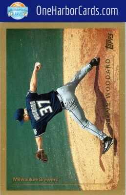 1999 Topps Milwaukee Brewers #60 Steve Woodard - Image 1 of 2