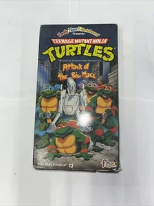 Teenage Mutant Ninja Turtles - Attack of the Big Macc (VHS, 1991) - Picture 1 of 2