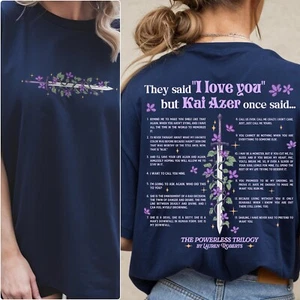 T-shirt Kai Azer I Love You In Powerless, maglietta Kai e Paedyn, maglietta senza potere - Foto 1 di 5