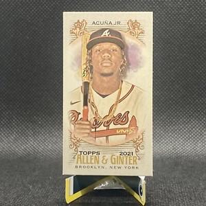 Ronald Acuna Jr. 2021 Topps Allen & Ginter Mini *A&G Back* SP #72 Braves