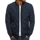 Men's Outwear Sports Jacket Quilted Casual Loose Winter Coat Warm Jackets New :)