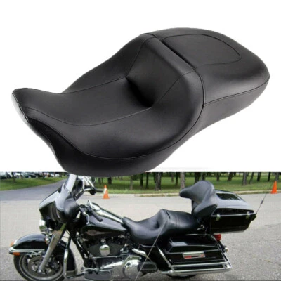 Low-Profile Driver Passenger Seat For Harley Electra Glide Ultra Limited CVO 08+ - Image 1 of 4