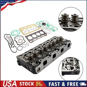 Complete Cylinder Head With Gasket Kit For Kubota V2403 Engine 1G855-03042 - Picture 1 of 16