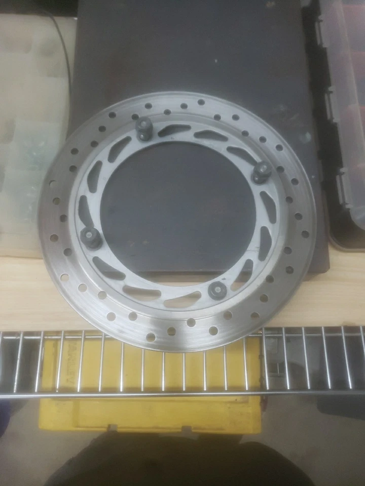 DISCO DE FRENO DELANTERO HONDA XR650L DUAL SPORT NX650 FR POCO KILOMETRAJE Foto 1 de 3