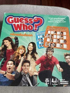 Guess Who? Nickelodeon Version 2012 iCarly Victorious Big Time Rush Board Game - Picture 1 of 7