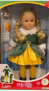 NEU IM KARTON 18" PUPPE MEIN LEBEN ALS KUMPEL ELFE WEIHNACHTSFILM MIT FARBWECHSEL PASTA - Bild 1 von 9