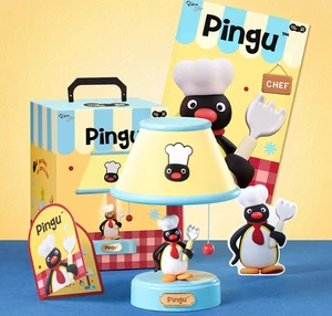 MARtube Pingu Desk Lamp Bedroom Night Light Bedside Table Decoration For Gift - Picture 1 of 10