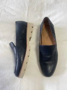 Vionic | Women’s SZ 12 | Blue Leather Kensley Loafers Shoes | Comfort - Picture 1 of 9