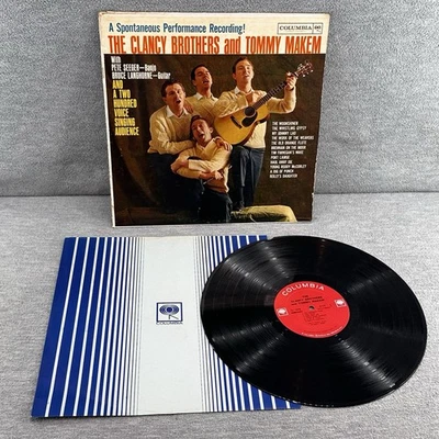 CLANCY BROTHERS & TOMMY MAKEM  w/Pete Seeger, Bruce Langhorne Vinyl Record   LP1 - Image 1 of 4