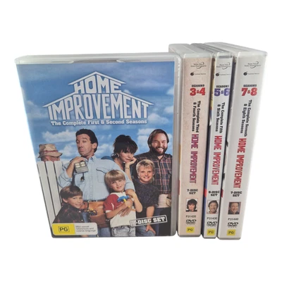 Home Improvement Complete Series DVD Set Seasons 1-8 comedy sitcom Region 4 PAL - image 1 of 4