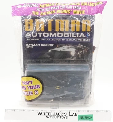 Batman Begins No.3 Batman Automobilia DC Comics Eaglemoss НОВЫЙ ЗАПЕЧАТАННЫЙ - Изображение 1 из 4
