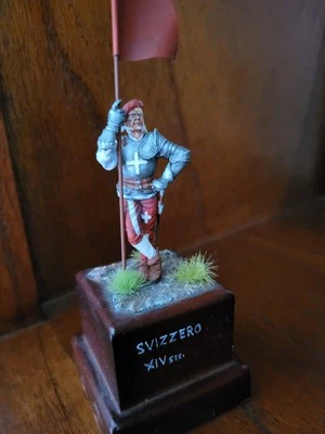 Soldat Suisse XIV /Figurines d artiste 54mm no 90mm Durendal Metal ModelesEmi - Photo 1/4