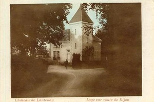 Carte-Photo Château de LANTENAY Loge sur Route de Dijon - Picture 1 of 1