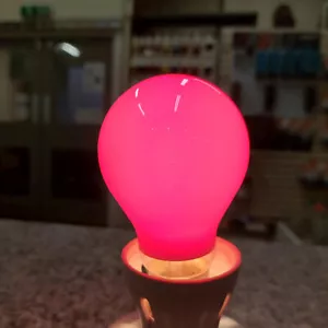 10x Red Colour 40W Bulb 240V Incandescent B22 Bayonet Cap Dimmable Endon 40 Watt - Picture 1 of 9