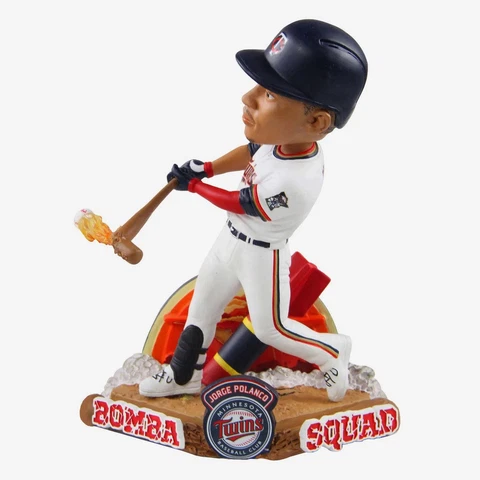 Jorge Polanco Minnesota Twins Bomba Squad Bobblehead MLB Cover