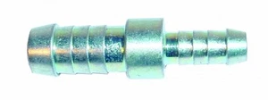 Metal Hose Joiner Barbed Steel Connector Reducer Fitting Air Fuel Water Oil Pipe - Picture 1 of 9