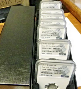 2019-S 7 Pc Silver Limited Edition Set, NGC PF-70 Ultra Cameo - Picture 1 of 9