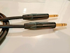 ESH AUDIO - TRS Cable - Mogami 2549 - Neutrik - straight or right angle - Picture 1 of 8