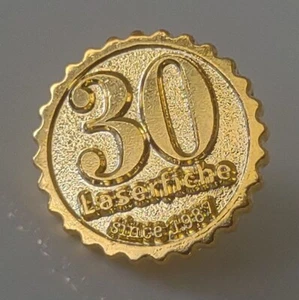 Pin de solapa Laserfiche 30 años desde 1987 aniversario - Imagen 1 de 5