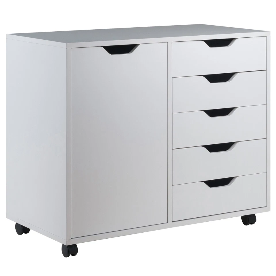 Winsome Wood Halifax Cabinet White Finish