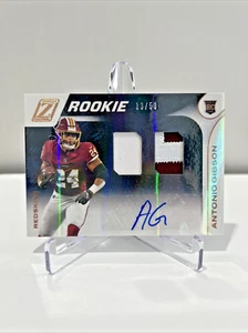 2020 Panini Zenith - Rookie Patch Autographs Antonio Gibson #109 Silver /50 - Picture 1 of 2