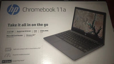 HP Chromebook - Image 1 of 4