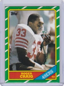 1986 Topps Football Card #157 Roger Craig San Francisco 49ers - Mt - Picture 1 of 2