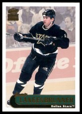 1999-00 Pacific Paramount Gold Jamie Langenbrunner #73 Dallas Stars