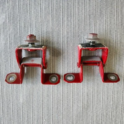 2011-2017 NISSAN JUKE  TRUNK LIFTGATE HINGES PAIR  RED OEM* - Image 1 of 4