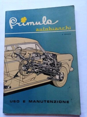 AUTOBIACHI PRIMULA  LIBRETTO USO MANUTENZIONE EDIZIONE    03/1967    (677) - Immagine 1 di 4