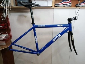 Gios Carbon Fork Frame Set 700c Road Bike ST 460mm TT 500mm - Picture 1 of 9