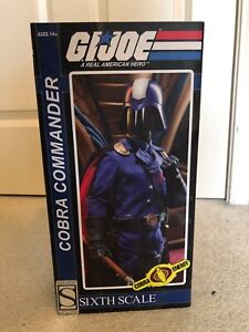Sideshow Collectibles G.I. Joe Cobra Commander Exclusive  1/6 12" Figure