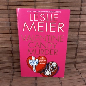 Valentine Candy Murder Leslie Meier 2 Lucy Stone Valentine's Day Mysteries - Picture 1 of 4