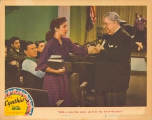 Cynthia 1947 EE. UU. Tarjeta de escena - Imagen 1 de 1
