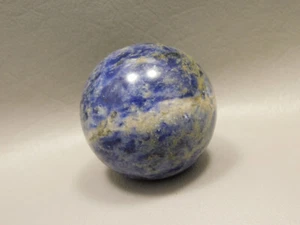 Sodalith Kugel 1,5 Zoll oder 40 mm blauer Stein Brasilien #O5 - Bild 1 von 11