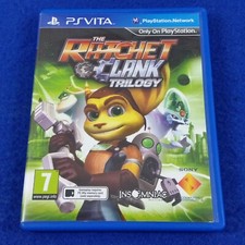 PS VITA RATCHET & CLANK TRILOGY 1+2+3 Collection REGION FREE (Works On NTSC) PAL