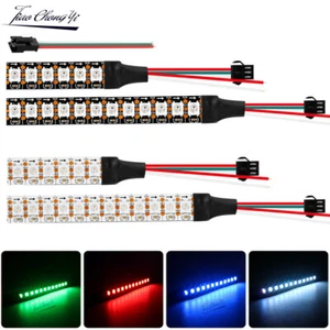 5V WS2812 RGB LED 10mm strip Individually Addressable 6/12LEDs Smart Pixels Led - Picture 1 of 10