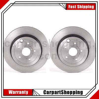 2 rotores de freno traseros para Subaru Impreza 2016 Subaru WRX 2011 2012 2013 2014 Foto 1 de 4